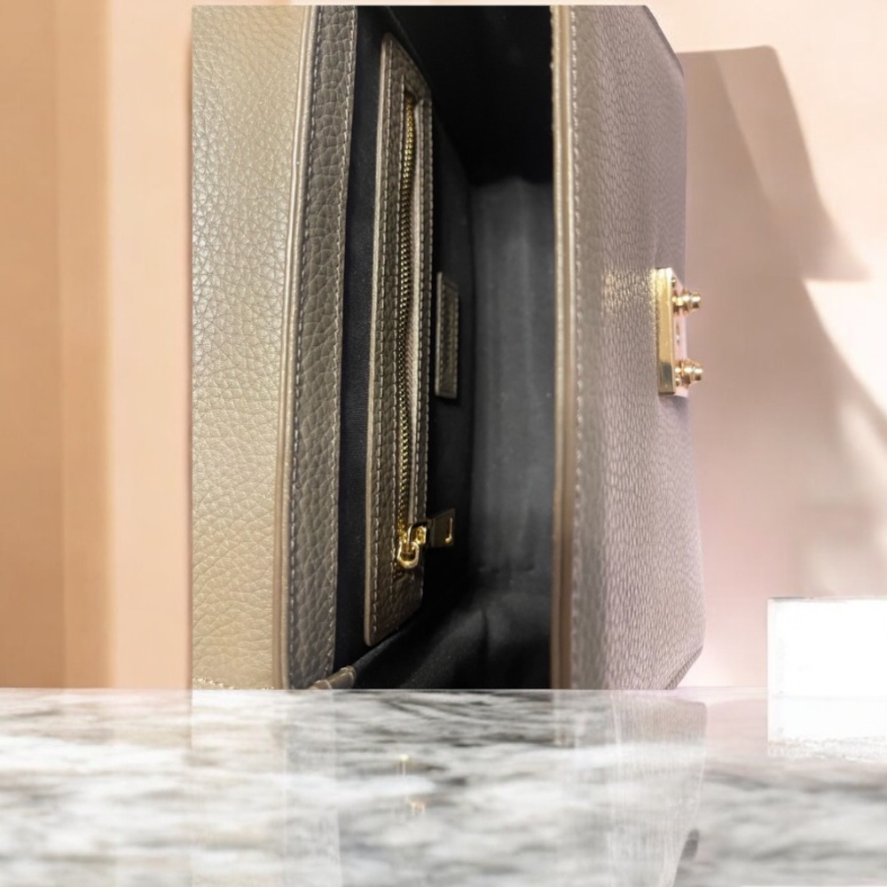 Milin Authentic; Pony Hair & Python & Italian Lea… - image 4